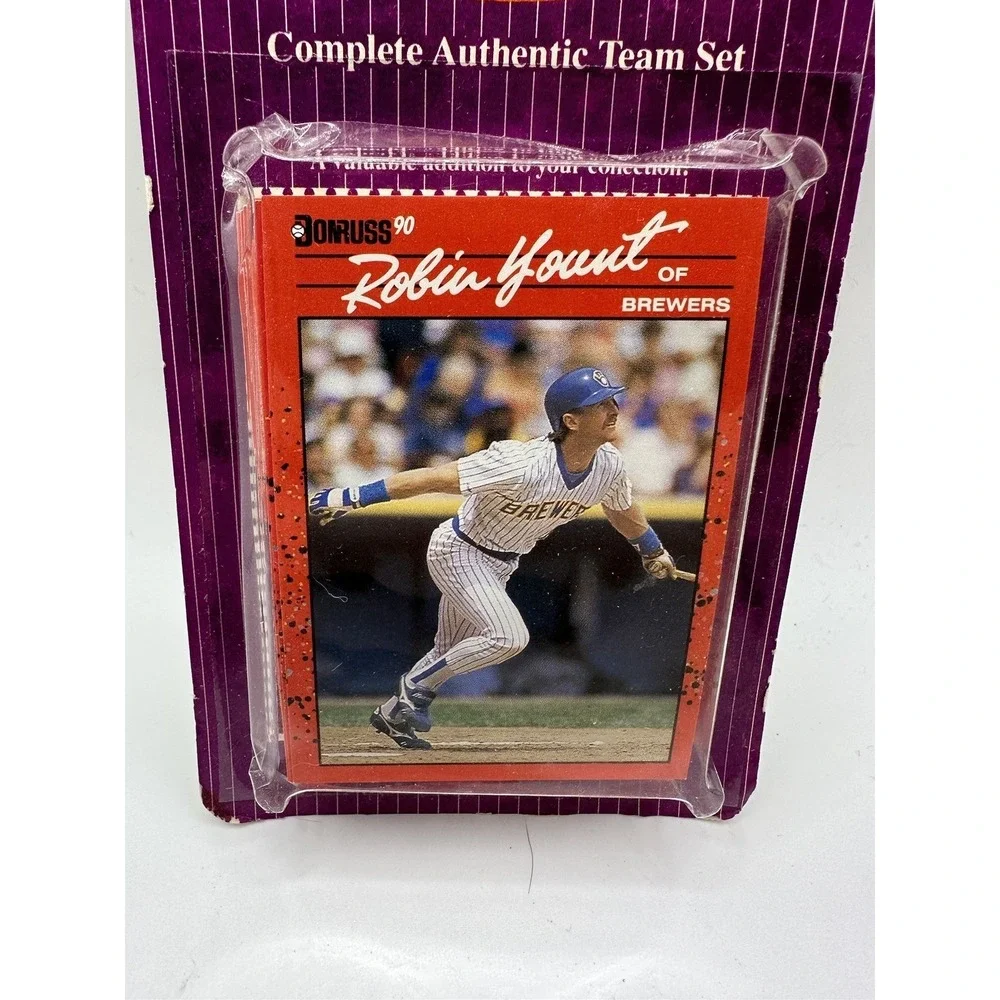 1990 Donruss MILWAUKEE BREWERS TEAM SET Sports America‎ Club UNOPENED